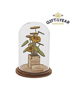 Kloche - Happy Birthday Flower Figurine